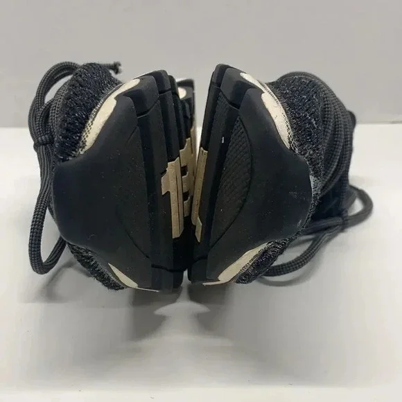 Sorel Kinetic Lace Up Low Top Knit Sneakers Running Shoe Black Women's 8 - Picture 6 of 10